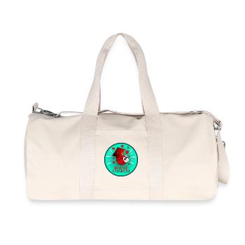 Bonne Chance Examen France - Succès - Sac de sport en toile recyclée Stanley/Stella - blanc naturel - Devant