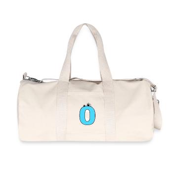O - Recycled Canvas Sports Bag by Stanley/Stella - natural - Front