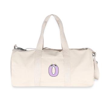 O - Recycled Canvas Sports Bag by Stanley/Stella - natural - Front
