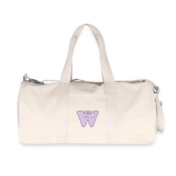W - Recycled Canvas Sports Bag by Stanley/Stella - natural - Front