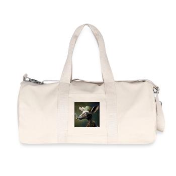 Cannabiche 04 without typography - Recycled Canvas Sports Bag by Stanley/Stella - natural - Front