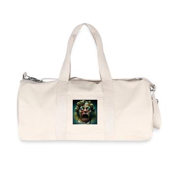 Verfluchtes Telefon - Recycelte Canvas-Sporttasche von Stanley/Stella - Naturweiß - Vorne