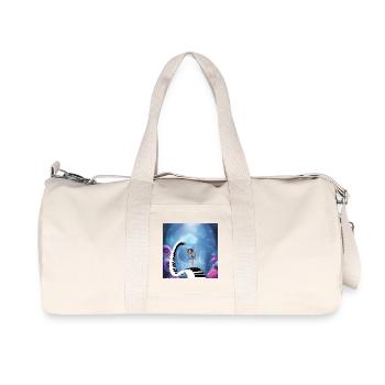 Danser au clair de lune au piano - Sac de sport en toile recyclée Stanley/Stella - blanc naturel - Devant