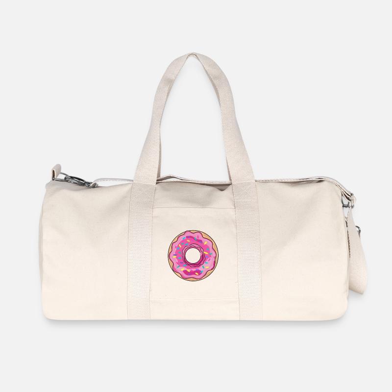 Donut - Recycelte Canvas-Sporttasche von Stanley/Stella - Naturweiß