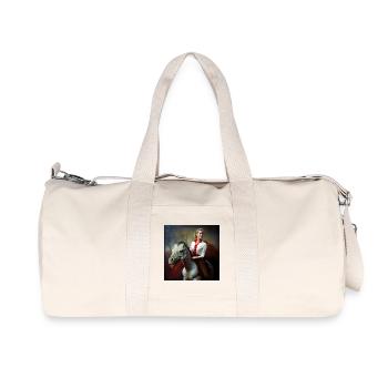 Dyno rider 01 - Recycled Canvas Sports Bag by Stanley/Stella - natural - Front