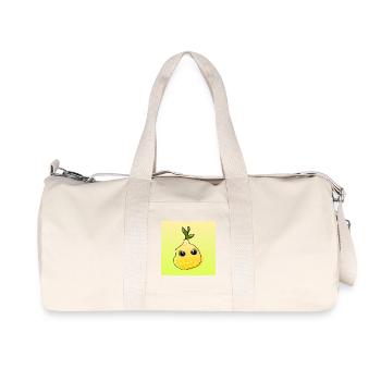 Lemonen Zitronen Essen - Recycelte Canvas-Sporttasche von Stanley/Stella - Naturweiß - Vorne