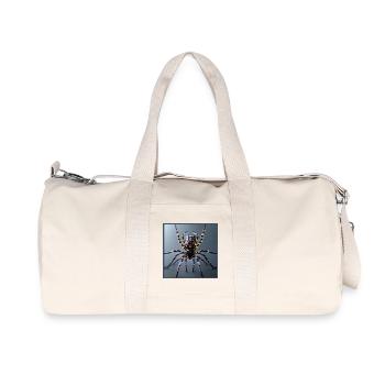 Red-knee tarantula - Recycled Canvas Sports Bag by Stanley/Stella - natural - Front