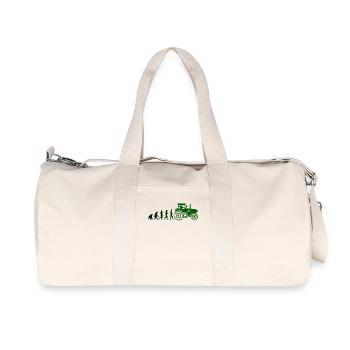Commercial Vehicle Farmer Evolution Vehicle Tractor - Recycled Canvas Sports Bag by Stanley/Stella - natural - Front