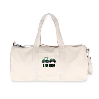 Farmer Vehicle Statement Tractor Country Air - Recycled Canvas Sports Bag by Stanley/Stella - natural - Front