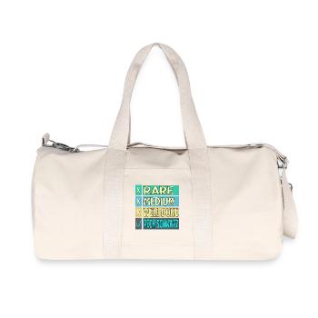 GRILL GARSTUFEN - GRILLSPRÜCHE LUSTIG - PAPA - BBQ - Recycelte Canvas-Sporttasche von Stanley/Stella - Naturweiß - Vorne