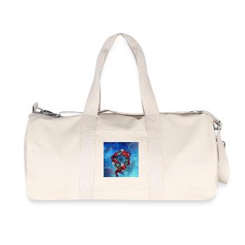 Merveilleux capteur de rêves, - Sac de sport en toile recyclée Stanley/Stella - blanc naturel - Devant