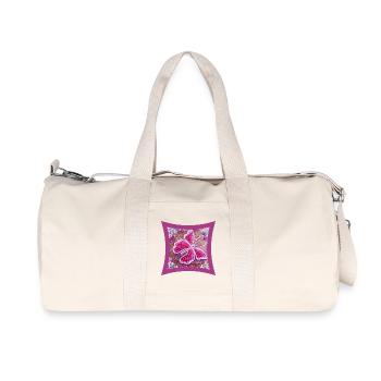 Butterfly of Lightness - Sonja Ariel - Recycled Canvas Sports Bag by Stanley/Stella - natural - Front