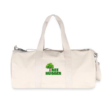 Earth Tree Statement Sustainability Environment Nature - Recycled Canvas Sports Bag by Stanley/Stella - natural - Front