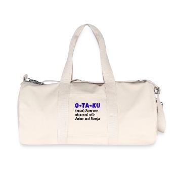 Japanese Comic Statement Manga Anime Otaku - Recycled Canvas Sports Bag by Stanley/Stella - natural - Front