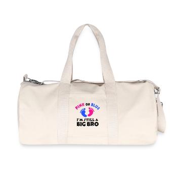 Fier grand frère frère Déclaration d’amour - Sac de sport en toile recyclée Stanley/Stella - blanc naturel - Devant