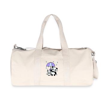 Geschwisterliebe Statement Stolzer Großer Bruder - Recycelte Canvas-Sporttasche von Stanley/Stella - Naturweiß - Vorne