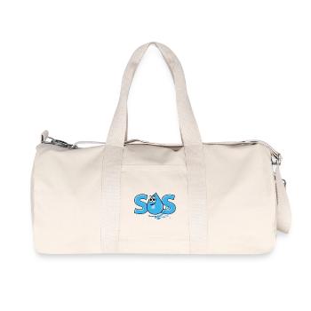 S.O.S - Recycled Canvas Sports Bag by Stanley/Stella - natural - Front