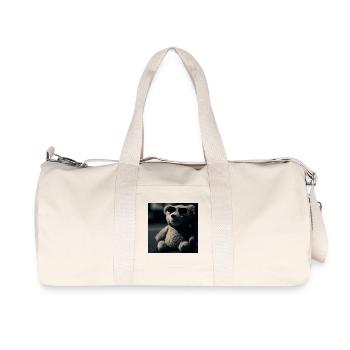 Teddy Cool - Recycelte Canvas-Sporttasche von Stanley/Stella - Naturweiß - Vorne