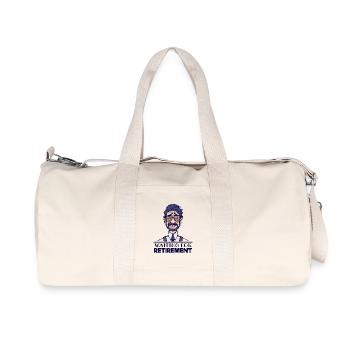 Retirement Senior Pensioner Pensioner Pension Freedom - Recycled Canvas Sports Bag by Stanley/Stella - natural - Front