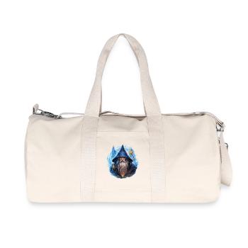 Feuer Und Eis Magier Fantasy RPG Shirt - Recycelte Canvas-Sporttasche von Stanley/Stella - Naturweiß - Vorne
