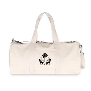 psychotherapy - Recycled Canvas Sports Bag by Stanley/Stella - natural - Front
