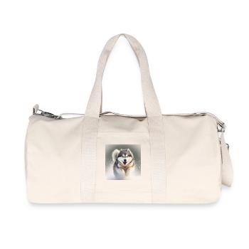 Run - Recycled Canvas Sports Bag by Stanley/Stella - natural - Front