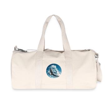 Sky is the Limit Adler - Recycelte Canvas-Sporttasche von Stanley/Stella - Naturweiß - Vorne