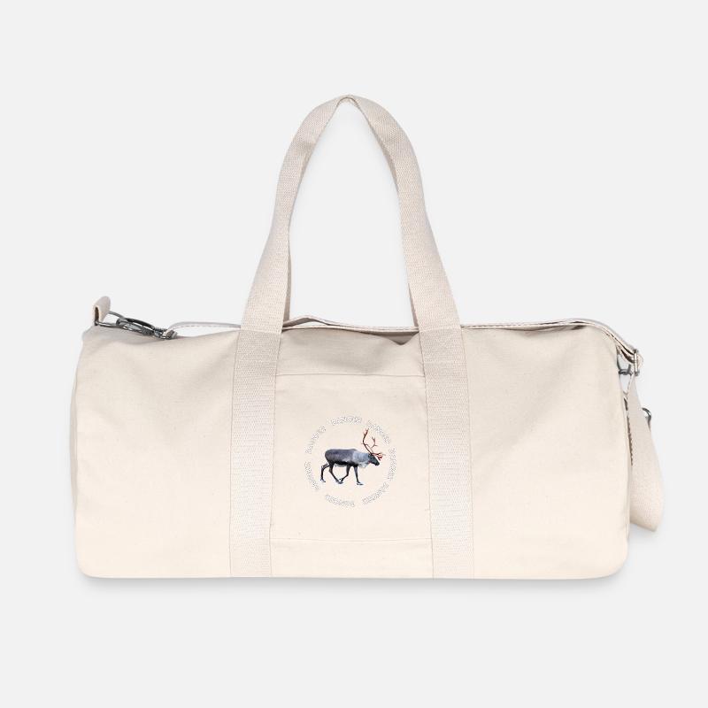 TÄNZER - Recycelte Canvas-Sporttasche von Stanley/Stella - Naturweiß