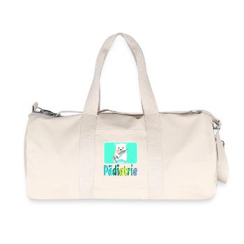 Pädiatrie Kinderkrankenhaus - Arztpraxis - Recycelte Canvas-Sporttasche von Stanley/Stella - Naturweiß - Vorne