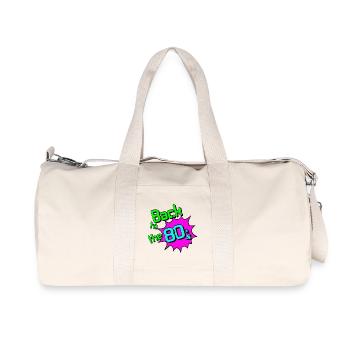 des années 80 Party Retro Fun Shirt, retour aux années 80 (25 - Sac de sport en toile recyclée Stanley/Stella - blanc naturel - Devant