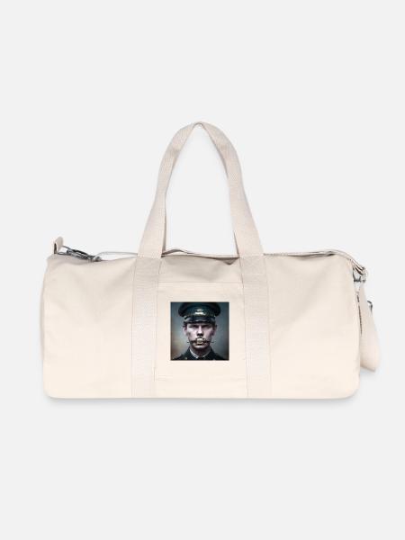 Conspiracy 04 - Ferme-la - Sac de sport en toile recyclée Stanley/Stella - blanc naturel