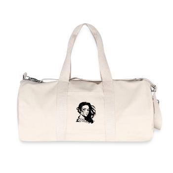 Femme forte - femmes ! Vie! Liberté! - Sac de sport en toile recyclée Stanley/Stella - blanc naturel - Devant