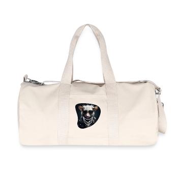 Hard Rock Possum - Recycled Canvas Sports Bag by Stanley/Stella - natural - Front