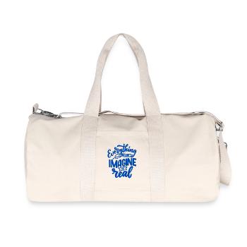 Everything is real - Recycled Canvas Sports Bag by Stanley/Stella - natural - Front