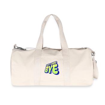 I don't care about chill statement attitude - Recycled Canvas Sports Bag by Stanley/Stella - natural - Front
