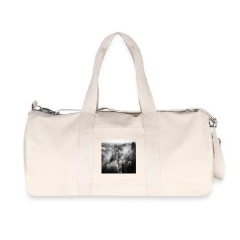Bastei Bridge Saxon Switzerland Fog Poster - Recycled Canvas Sports Bag by Stanley/Stella - natural - Front