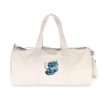 Mermaid Gift - Recycled Canvas Sports Bag by Stanley/Stella - natural - Front