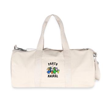 Africa Statement Parrot Animal Birds Animal Lover - Recycled Canvas Sports Bag by Stanley/Stella - natural - Front