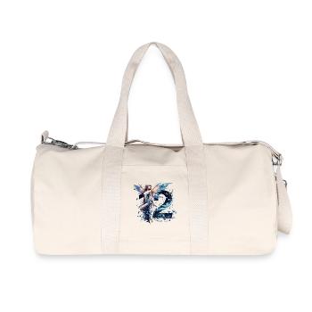 12 Year Old Fairy Elf Birthday Gift - Recycled Canvas Sports Bag by Stanley/Stella - natural - Front