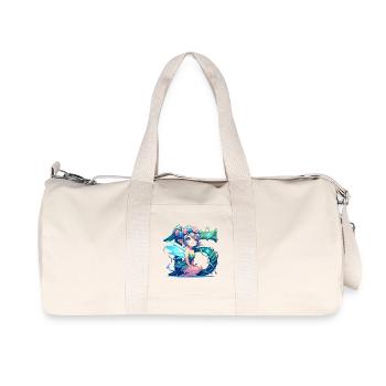 15 Year Old Fairy Elf Cute Birthday Gift - Recycled Canvas Sports Bag by Stanley/Stella - natural - Front