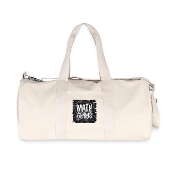 Mathe-Genie Mathematik Genie Mathe Geschenk - Recycelte Canvas-Sporttasche von Stanley/Stella - Naturweiß - Vorne