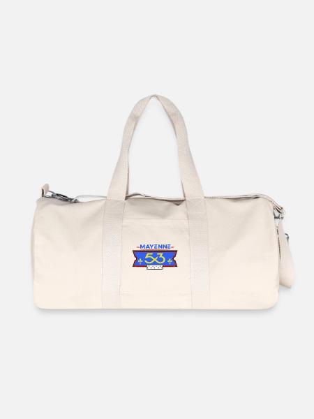 Mayenne - Sac de sport en toile recyclée Stanley/Stella - blanc naturel