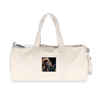 Du heavy metal dans le cœur - Sac de sport en toile recyclée Stanley/Stella - blanc naturel - Devant