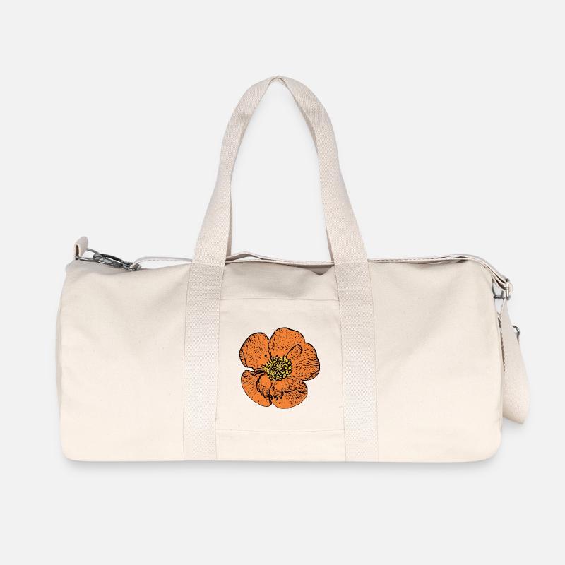 Muttertags Geschenk Mutter Muttertag Geschenkidee  - Recycelte Canvas-Sporttasche von Stanley/Stella - Naturweiß