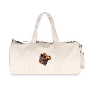 Chameau - Sac de sport en toile recyclée Stanley/Stella - blanc naturel - Devant