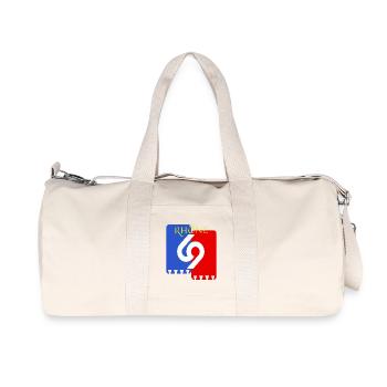 Rhône - Sac de sport en toile recyclée Stanley/Stella - blanc naturel - Devant