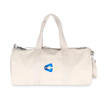 Territorium von Belfort - Recycelte Canvas-Sporttasche von Stanley/Stella - Naturweiß - Vorne