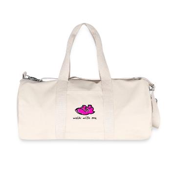 Laufschuh Walk with me - Recycelte Canvas-Sporttasche von Stanley/Stella - Naturweiß - Vorne