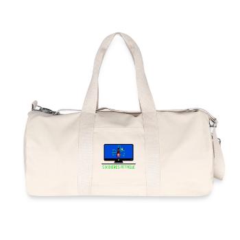 Six beers attack - Recycled Canvas Sports Bag by Stanley/Stella - natural - Front