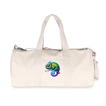 Chameleon - Recycled Canvas Sports Bag by Stanley/Stella - natural - Front